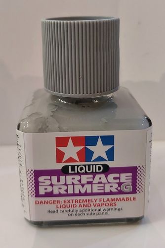 Liquid Surface Primer Grey, Grundierung flüssig grau 40 ml