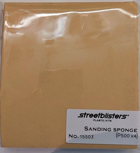 Sanding Sponge, Schleifschwamm P500 4 Stück