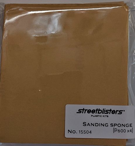 Sanding Sponge, Schleifschwamm P600 4 Stück