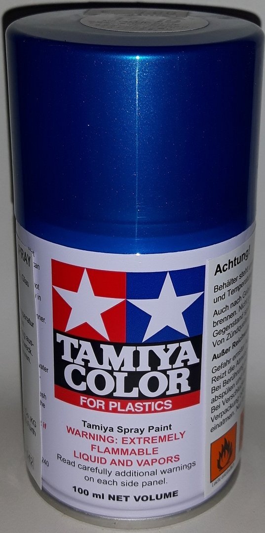 Tamiya metallic blau TS19