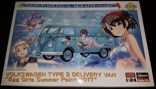 Volkswagen Typ 2 Delivery Van, VW Bus Egg Girls Summer Paint 2017