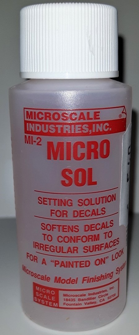 Microscale Micro Sol Weichmacher für Wasserschiebebilder für unregelmäßigen Oberflächen