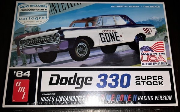 ´64 Dodge 330 Super Stock Roger Lindamood´s Color Me Gone II Racing Version