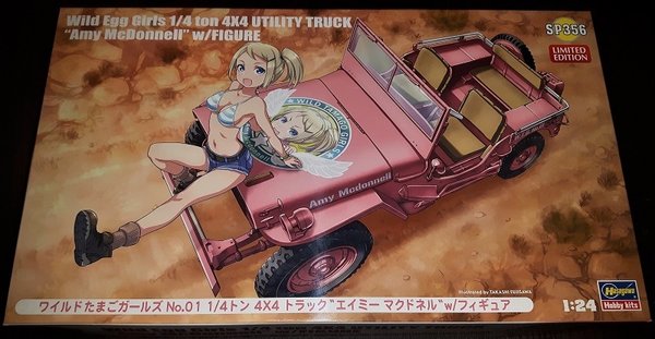Wild Egg Girls 1/4 ton 4X4 Utility Truck Amy McDonnell w/Figure