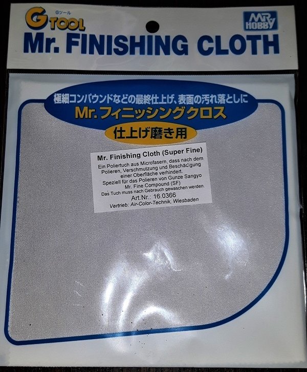 Mr. Finishing Cloth super fine, Poliertuch super fein