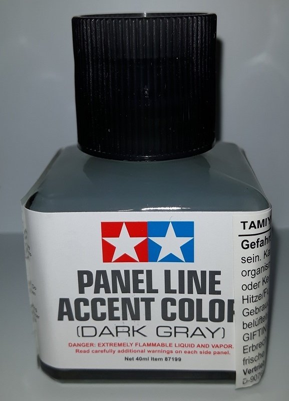 Panel Line Accent Color Dunkel Grau (Dark Gray) 40ml