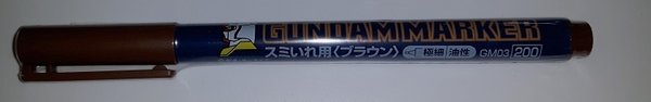Gundam Marker Fineliner braun