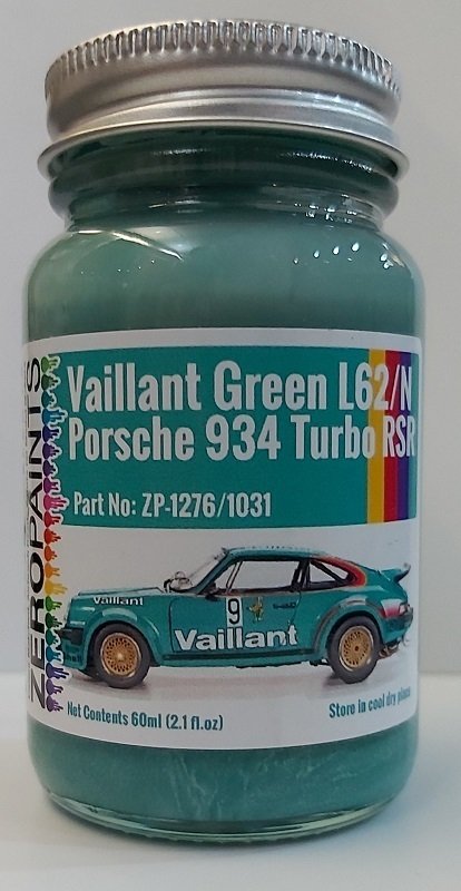 Vaillant Green Porsche 934 Turbo RSR, 60ml