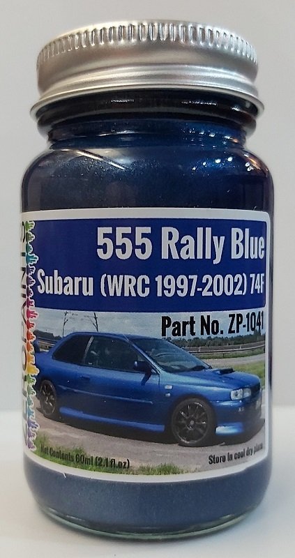 555 Rally Blue Subaru (WRC 1997-2002) 74F, 60ml
