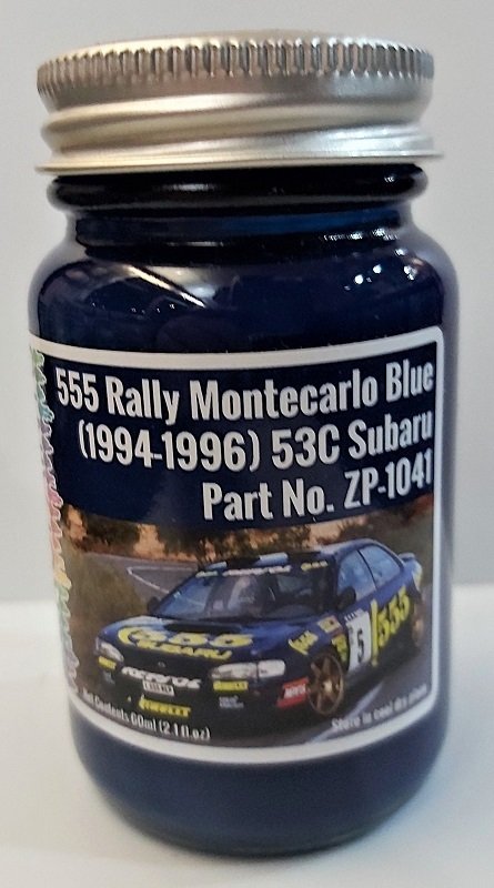 555 Rally Montecarlo Blue (1994 - 1996) Subaru - 53C, 60ml