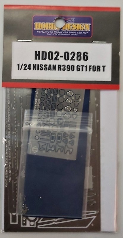Nissan R390 GT1 For TAM 24192 Detail Up Parts, Fotoätzteile