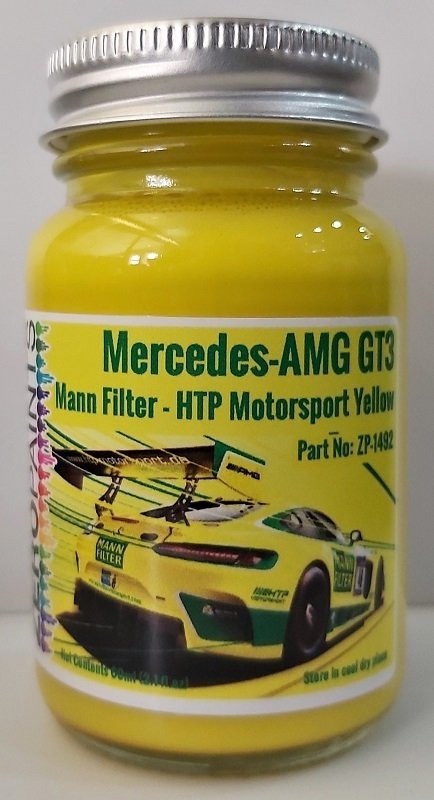 Mercedes - AMG GT3 Mann Filter HTP Motorsport Yellow, 60ml.