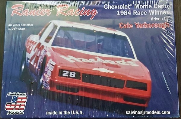 Ranier Racing Chevrolet Monte Carlo 1984 Race Winner Cale Yarborough Nascar