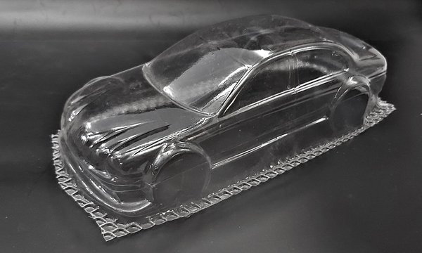 V8 Star Jaguar S-Type Silhouette Lexankarosse mit Spoiler
