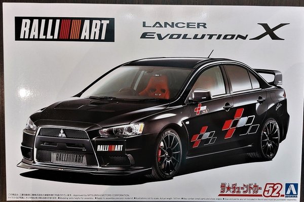Mitsubishi Lancer Evolution X Ralli Art