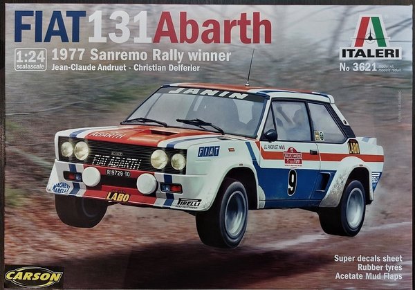 Fiat 131 Abarth 1977 Sanremo Rally winner