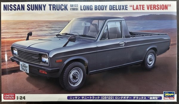 Nissan Sunny Truck GB122 1989 Long Body Deluxe Late Version