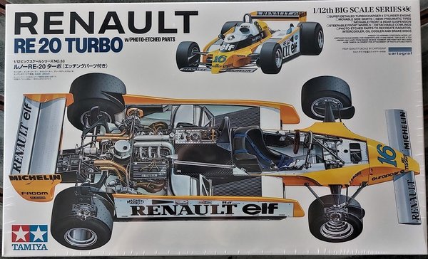 Renault RE 20 Turbo inklusive Fotoätzteile