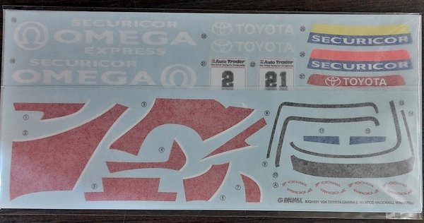 Toyota Carina E ´93 BTCC Knockhill Winner